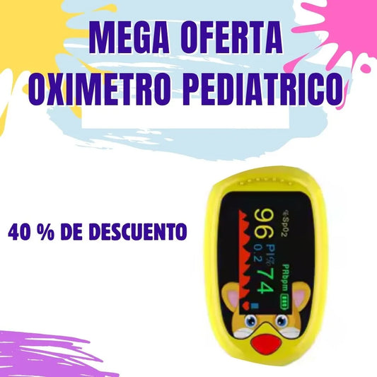 OxiKidz – Oxímetro Pediátrico Recargable